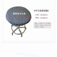 thumbnail image 5 of Comfortable are Rich Color That Detachable and Washable Stool Covers Round with Jacquard Pattern Bar Stool Seat Covers Round,（Leaf rice white medium size）, 5 of 5