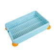thumbnail image 3 of Caja de arena para conejos Perfecl inodoro de esquina para mascotas L azul, 3 of 8