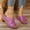 Purple, variant on PiGOGI Women's Wedge Heel Sandals Hollow Out Stitching Non-Slip Comfortable Slide Slippers Summer Purple 9.5
