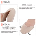 thumbnail image 2 of Kearding 1 par de almohadillas para los dedos de los zapatos de baile de Ballet, cojín protector de uñas elástico suave, accesorios de Tela de costura y artesanía, 2 of 5