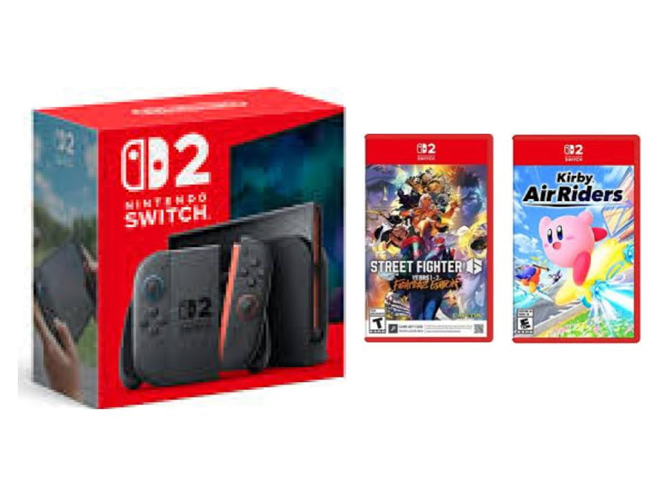 Nintendo Switch 2 Console, 256GB, 7.9 Inch 1080p HDR Screen, Joy