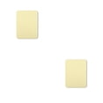 thumbnail image 2 of Advancent 10 piezas de parches para planchar para la reparación de ropa coloridos hechos a mano de forma oblonga para reparar pantalones fijos amarillo claro 2Conjunto, 2 of 6