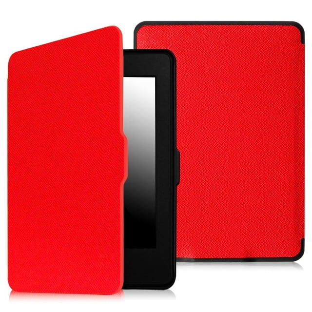 Funda FINTIE SlimShell para Kindle Paperwhite 2012-2017, color rojo