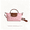 Princess Pink, variant on NewTone Mini Nylon Crossbody Bag, Lightweight Multi-Wear Handbag with Smooth Metal Zipper, Small Casual Shoulder Purse for Women Daily Shopping Travel
