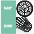 thumbnail image 3 of KONTONTY 12pcs Mesh Net Cup Kit Black Plastic for Soilless Cultivation Office Use, 3 of 8