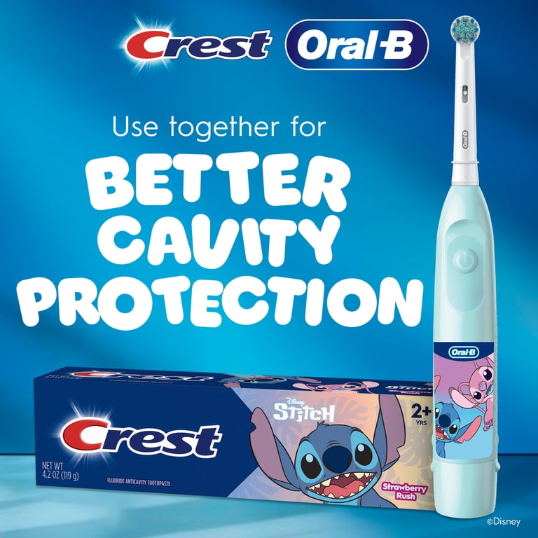 Oral-B Kids Electric Toothbrush, Stitch Design, Ages 3+ photo 7