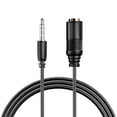 thumbnail image 1 of Portable 0.75m Headphone Audio Extension Cable Auxiliary Device for 3.5mm Jack, 1 of 7