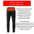 thumbnail image 4 of Fufafayo under $5 Heated Pants for Women, USB Powered Thermal Trousers, 4 Zone Electric Heating Leggings, Fleece Lined Winter Pants for Outdoor Activities, Sports, Work, Camping, Hiking, 4 of 8