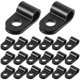 thumbnail image 3 of 200 clips para luces de cuerda de 5 mm para cable Ethernet. Clip de montaje para luces de cuerda., 3 of 6