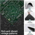 thumbnail image 3 of Math Equations Science Tools Green Pattern Kitchen Rugs Sets Of 3,Kitchen Runner Rugs Non Skid Washable,Decorative Kitchen Floor Mats for Kitchen,Sink,Laundry,17"x30"+ 17"x47" + 17"x59", 3 of 6
