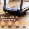 thumbnail image 3 of Tapis Roulants 4-en-1 Tapis Roulant Pliant Intelligent avec Inclinaison de 6 %, 7,5 Mi/h, 300 Lb, Tapis Roulant Électrique Motorisé Pliant avec Haut-Parleur, 3 of 8
