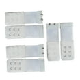 thumbnail image 5 of HEMOTON Women's Comfortable Bra Extenders with Elastic Straps for Added Room during Pregnancy or Weight Gain White 2 Hooks, 5 of 8