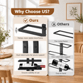 3-set 8 Tier Wall Mount Wine Rack (24 Tiers) Racks For Bottles Display ...