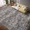 Brown/Gray, variant on Hasoo Indoor Washable Area Rug 9' x 12' Floral Rugs for Living Room Geometric Throw Floor Mats Non-Slip Accent Carpet Grey/Brown