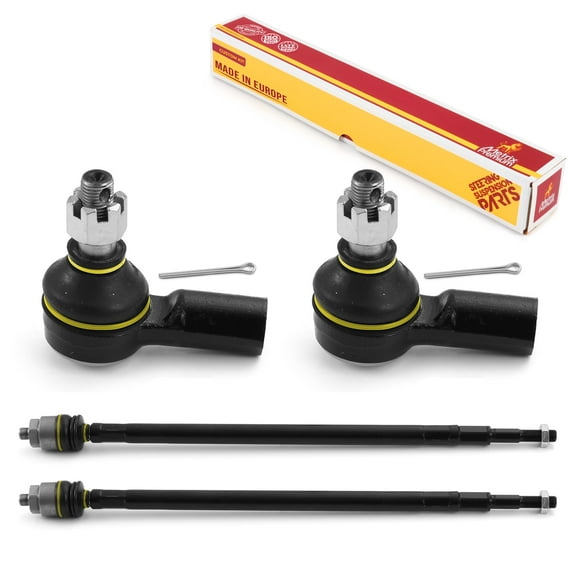 Metrix Premium Chassis Parts - 4 PC Inner & Outer Tie Rod End Kit Fits 2003-2011 Honda Element, Replacement EV800242, ES80995