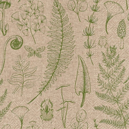 Set of 12 Luncheon We Care Forest Nature Napkins 20 Pack