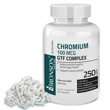 Bronson chrome 100 mcg, 250 comprimés