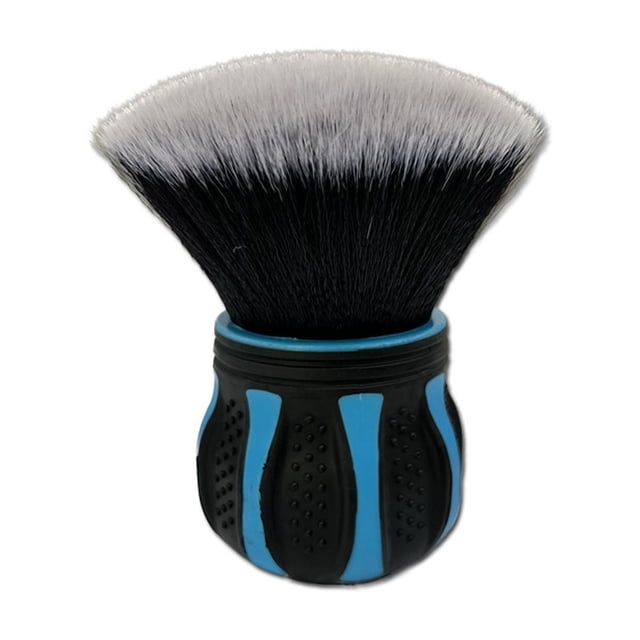Wdhugt Plastic Car Detail Brush With Bracket In Blue Color For Car Care This Blue Brush Helps Clean Hard-To-Reach Areas And Is Easy To Store For Regular Maintenance A