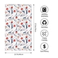 thumbnail image 2 of KLL Tulips Flowers Ultra Absorbent & Soft Hand Towels for Bath, Hand, Face, Gym and Spa-27.5x16in, 2 of 7