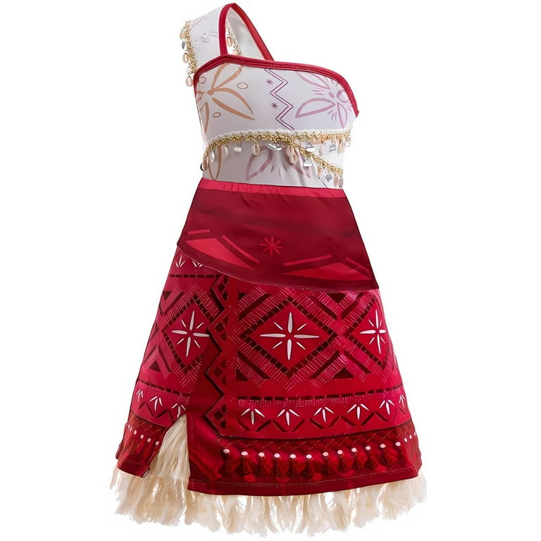 BanKids Princess Moana Adventure Costume, Ocean Theme Dress Up