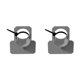 thumbnail image 2 of Greeniant Soporte para manguera de piscina, soporte para tubos, soporte para tubos, repuesto para Grey Gris 2piezas Greeniant CBP372856, 2 of 5