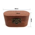thumbnail image 2 of Lefu Gift Holder Guitar Picks Case Wooden Box with 5 Wood Picks Plectrum Storage Box, 2 of 9