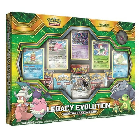 Pokemon Legacy Evolution Pin Collection Box Trading