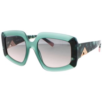 Moschino Love MOL076/S 0MU1HA 52mm Geometric Sunglasses 