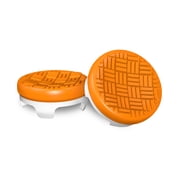 KontrolFreek Performance Thumbsticks | Sports Omni Edition | Playstation 4 (PS4)/Playstation 5 (PS5) | Orange/White
