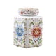 thumbnail image 3 of Jarrón de cerámica para jengibre, jarrón de porcelana para templo, florero para el hogar. Multicolor, 3 of 9