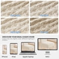 thumbnail image 6 of JIATER Dining Chair Covers Stretch Washable Chair Slipcovers Protector Set of 4,Beige, 6 of 7