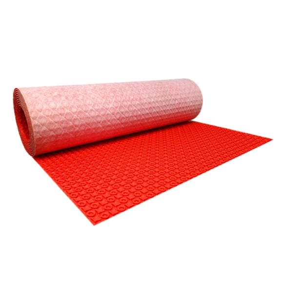 LuxHeat Prova Flex-Heat Uncoupling Membrane 100 sqft, Made for Flooring Heating System, Floor Underlayment for Vinyl Planks, Tile, Laminate to Provide in Floor Heat, Underlayment for Wood Flooring