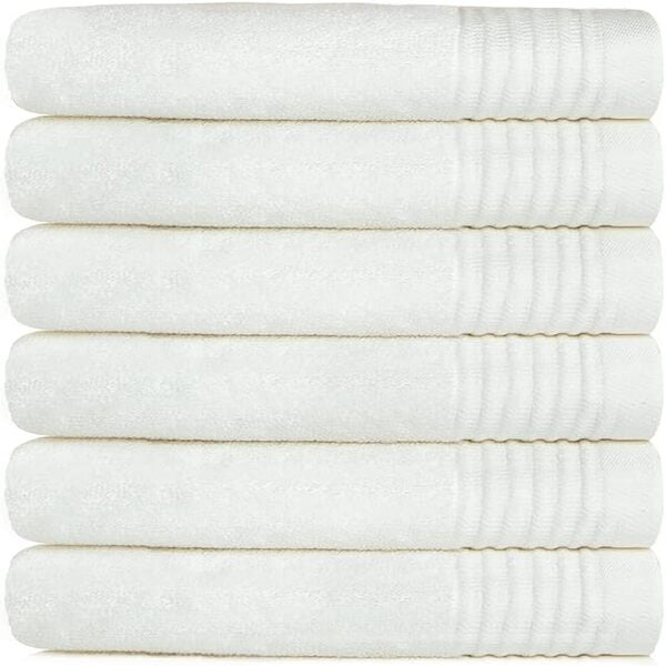 Set Toallas Light Cotton B.kind & Beyond Para Manos 3 Piezas Blanco B.KIND & BEYOND B.KIND & BEYOND Manos
