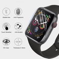 thumbnail image 3 of Dteck 2 Pack Screen Protector for Apple Watch Series 10 46mm, 3D Curved Edge Full Coverage Protective Cover, Anti-Scratch Soft PET Bubble-Free HD Clear Film for iWatch Series 10 46mm, 3 of 5