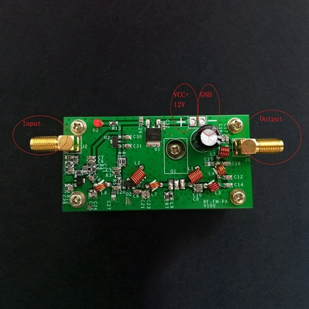 High Frequency Power Amplifier RF Power Amplifier 65110Mhz Input 1MW