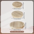 thumbnail image 2 of 3Pcs Round Wood Risers for Decor Display Base Riser Stand Wood Pedestal Rustic Farmhouse Riser for Home Kitchen (Almond Color 8/6/5 Inch), 2 of 5