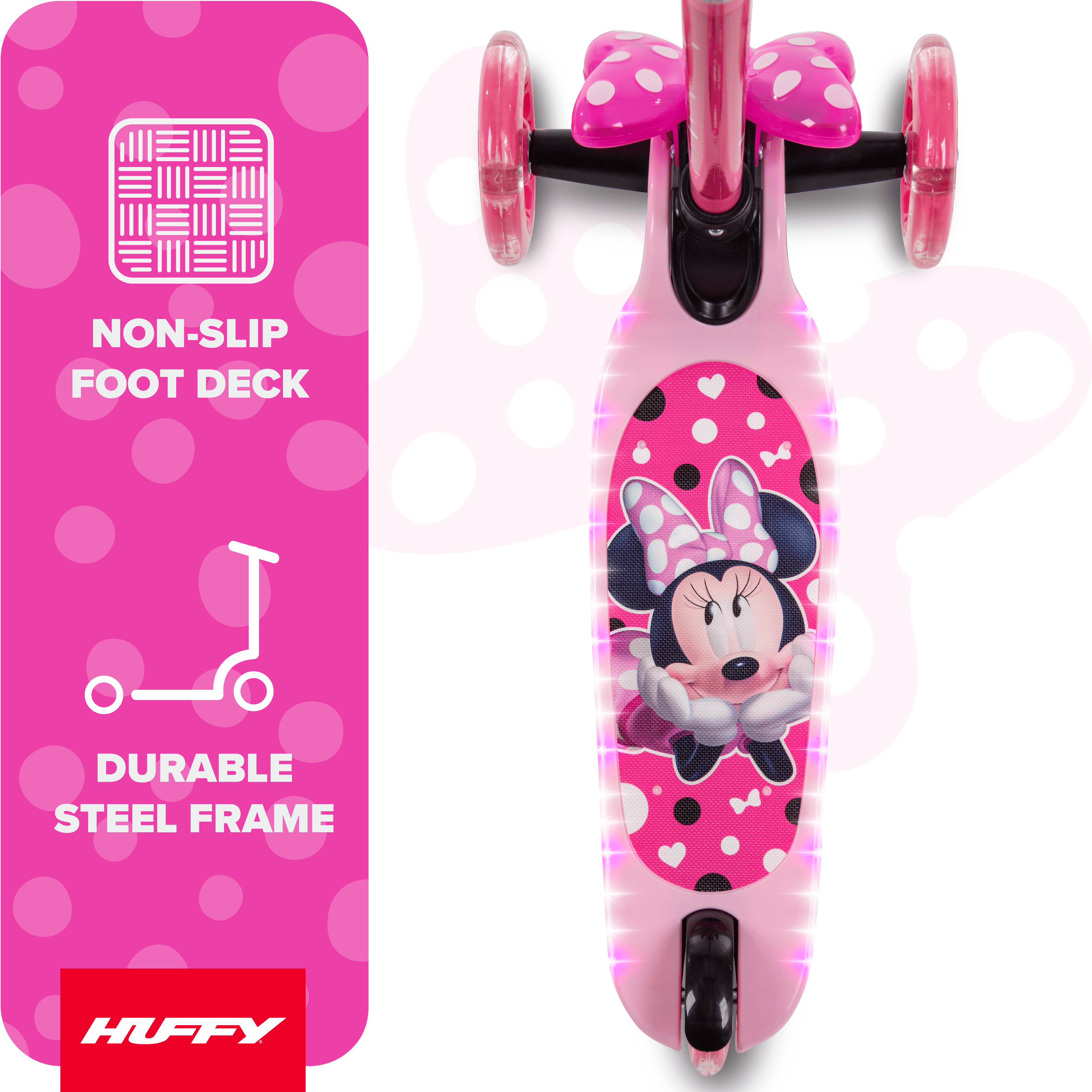 Disney - Brandclub - Huffy Disney Minnie Mouse Light-Up Toddler