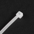 thumbnail image 4 of Cintas de cable blancas de 80 mm x 1.8 mm, ataduras de nylon autolock, paquete de 700, 4 of 5