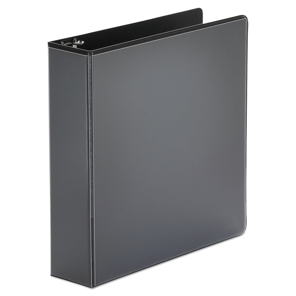 Universal UNV20981 3 Ring 2 in. Capacity Economy Round Ring View Binder - Black