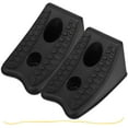 thumbnail image 4 of Miangastore 2 Pcs Cale de Roue de Voiture Cale de Roue de Véhicule Cale de Roue de Remorque de VR pour la Sécurité, 4 of 9