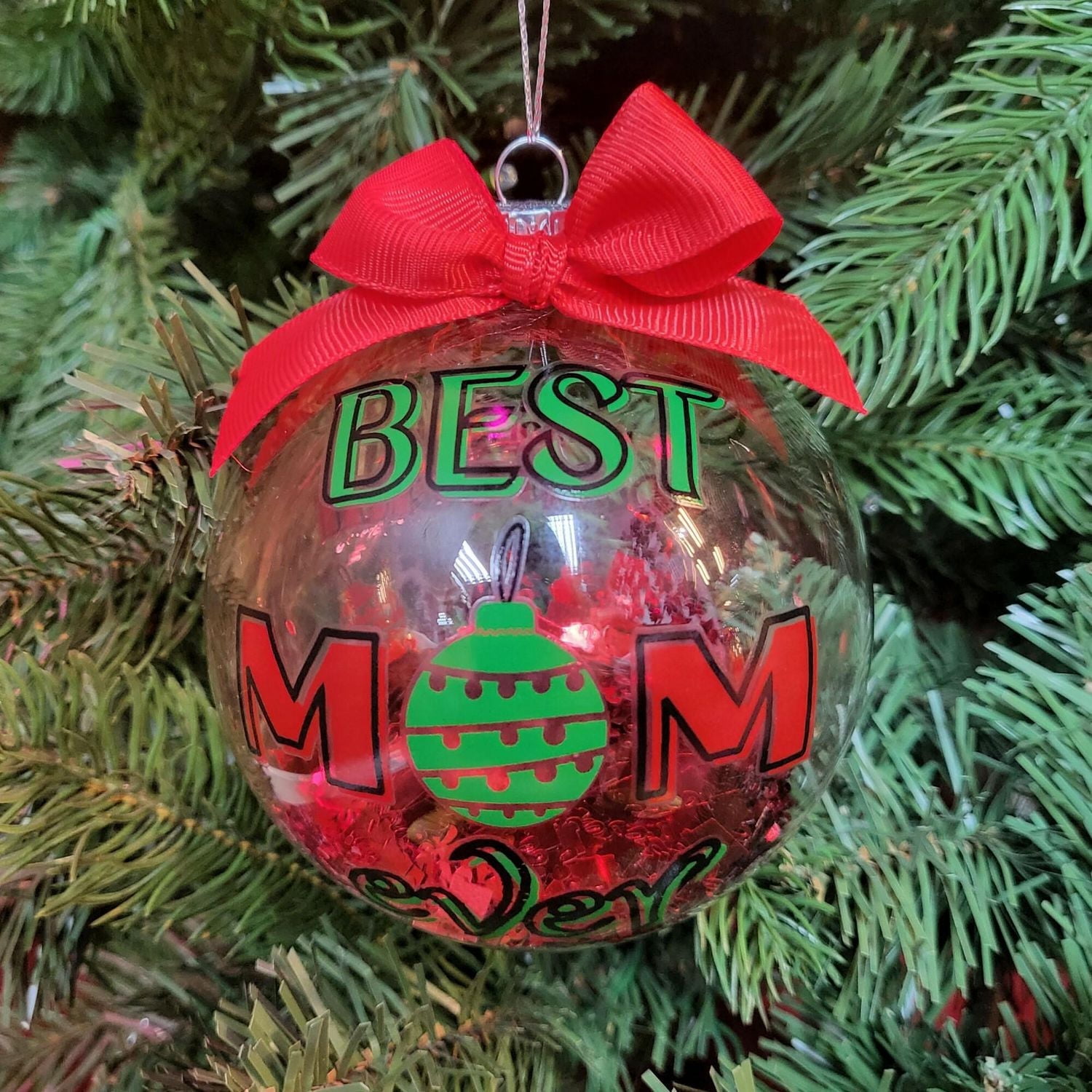 « La meilleure maman de tous les temps» Ornement de Noël à collectionner, 4 po, Temps des Fêtes « La meilleure maman de tous les temps»