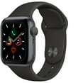 thumbnail image 5 of Restored Apple Watch Series 5 40MM Space Gray Aluminum Case Black Sport Band (Refurbished), 5 of 5