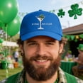 thumbnail image 5 of St. Patrick's Day Hat Adjustable Embroidered Trucker Cap A Tini Bit Irish Wineglass Shamrock Graphic Baseball Hat Unisex, 5 of 5