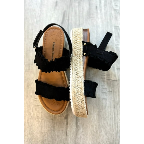 AVAH Platform Wedge- Black
