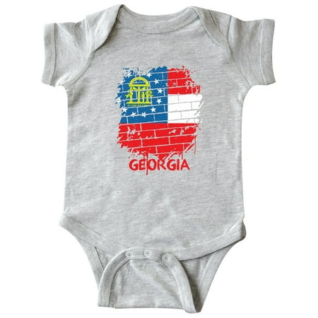 

Inktastic Graffiti Georgia State Flag Gift Baby Boy or Baby Girl Bodysuit