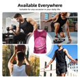 thumbnail image 5 of Kdxio Sparkling Pink Toilet for Men's Muscle T-shirt,Sleeveless for Workout Running Athletic Gym Lounge Casual, 5 of 5