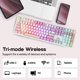 thumbnail image 5 of Teclado mecánico inalámbrico EPOMAKER TH108 RGB de 108 teclas, 5 of 8