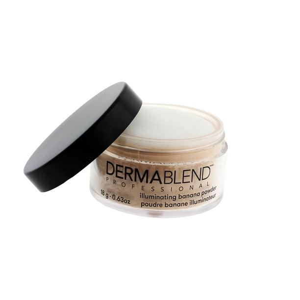 dermablend illuminating banana powder