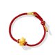 thumbnail image 1 of Pulsera de plata 999 con forma de pie de dragón de Año Nuevo de lingote, pulsera de moneda de cobre del zodíaco de estilo palacio de moda nacional femenina, pulsera del año de nacimiento, 1 of 6