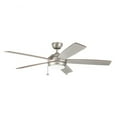 thumbnail image 4 of Ceiling Fan with Light Kit 14.25 inches Tall By 60 inches Wide-Matte White Finish Bailey Street Home 147-Bel-2011805, 4 of 10